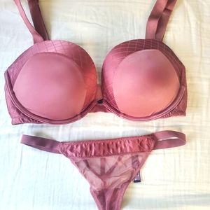 Mauve Push-up Set